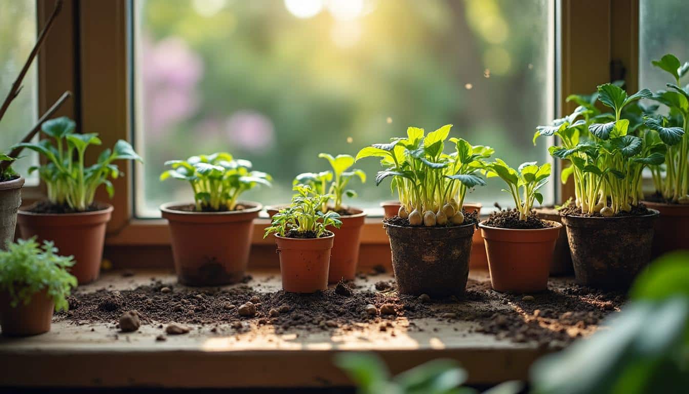 Comment réussir la plantation des bulbes potagers à l’intérieur au printemps ?