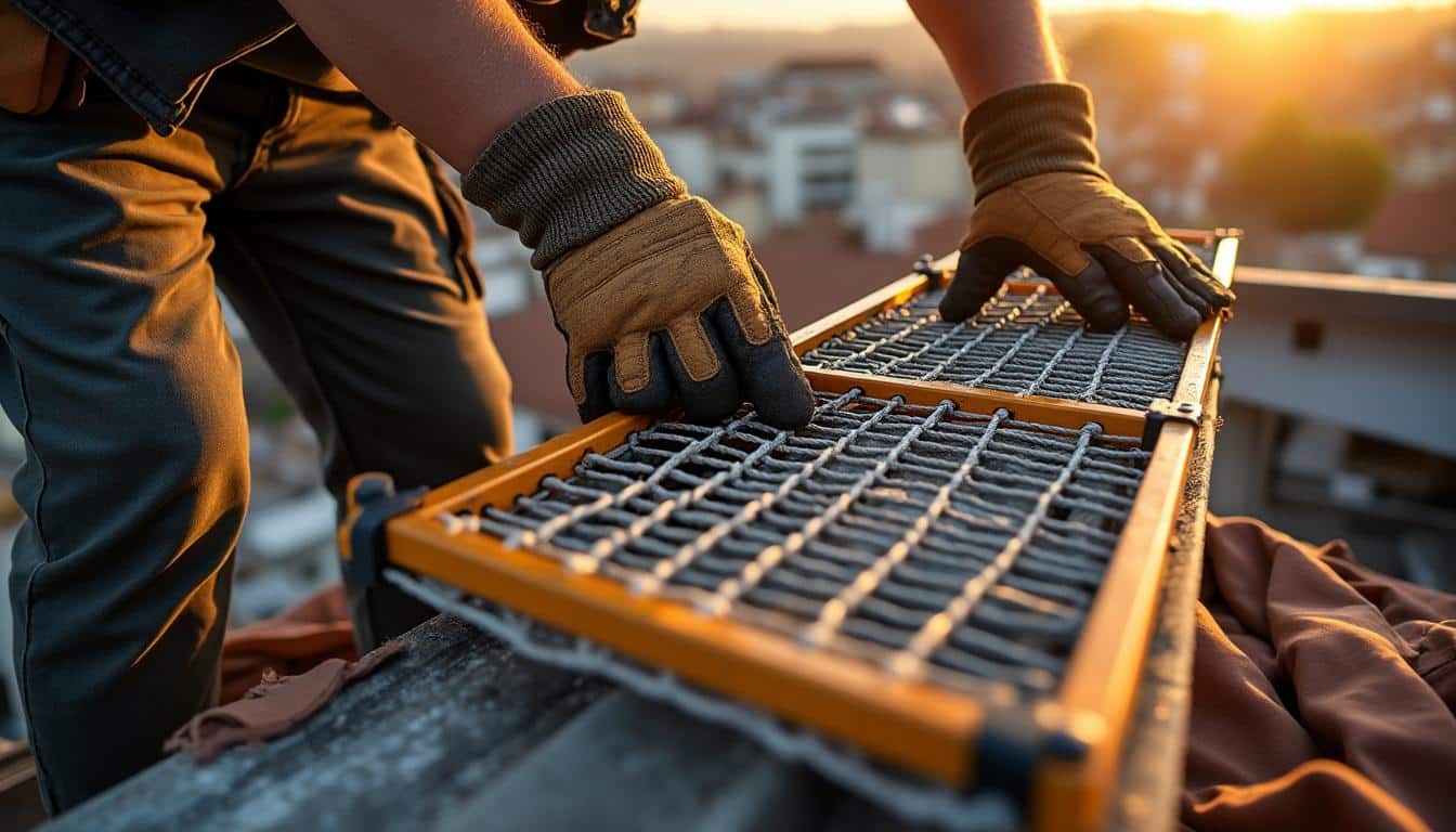 Illustration: Comprendre le rôle essentiel du crochet de toiture pour échelle
