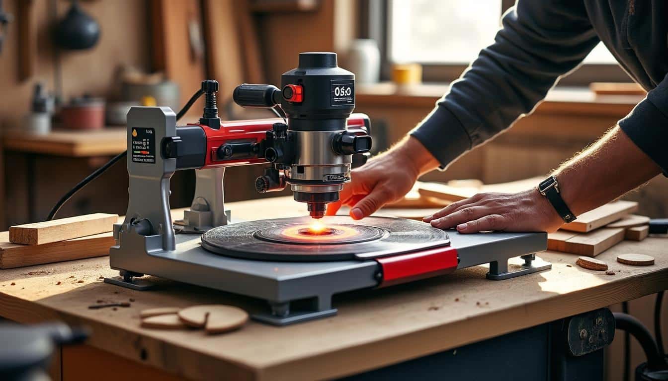 Illustration: Décoder les caractéristiques techniques clés des scies à onglet radiales Einhell