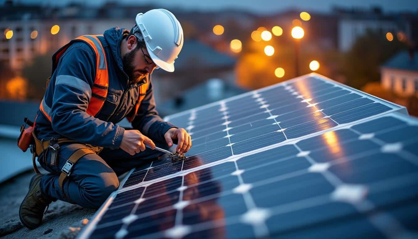 Illustration: Comprendre le fonctionnement du kit de fixation pour panneaux solaires sur une toiture en ardoise