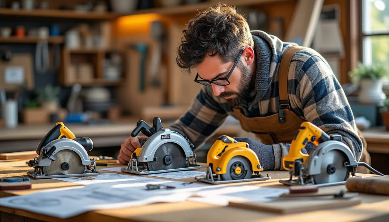 Illustration: Comment choisir la scie circulaire adaptée à votre projet ?