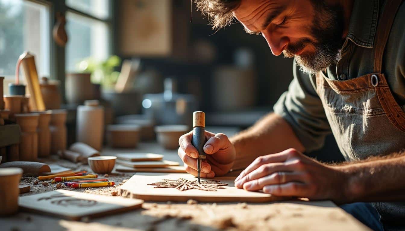 Illustration: Pourquoi choisir une scie à chantourner manuelle pour vos travaux de précision ?