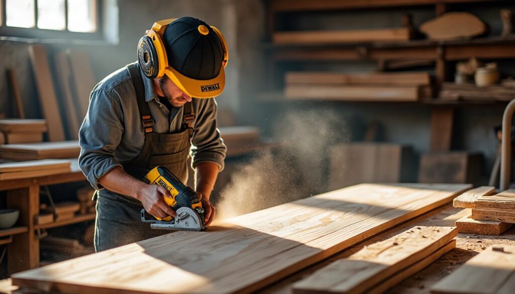 Scie à ruban DeWALT : précision et performance pour vos découpes