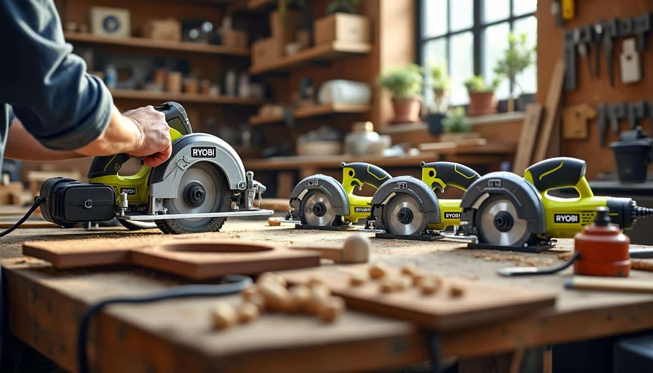 Illustration: Tout savoir sur la scie circulaire sur table Ryobi et ses modèles phares