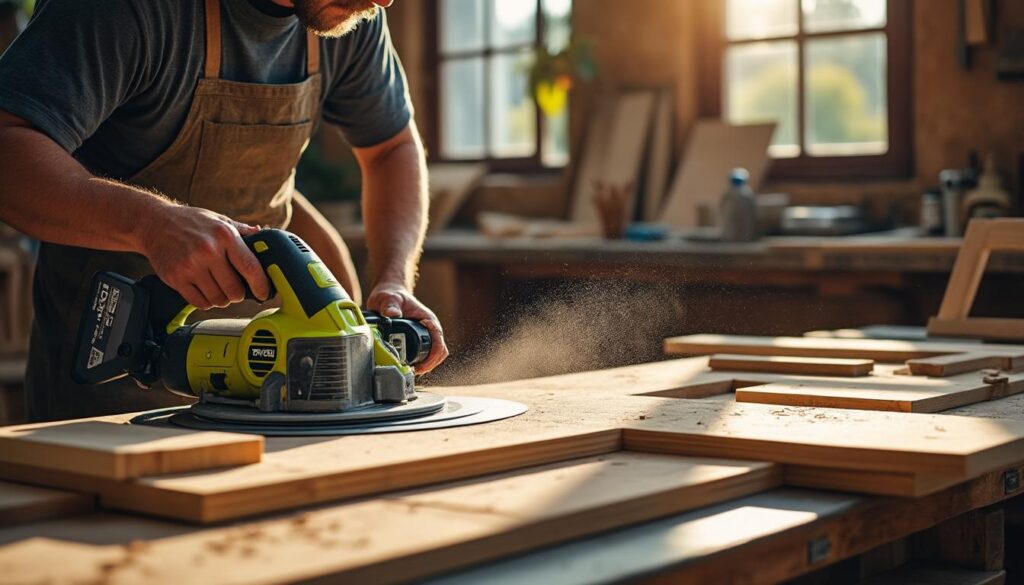 Scie circulaire sur table Ryobi : puissance et précision 2024