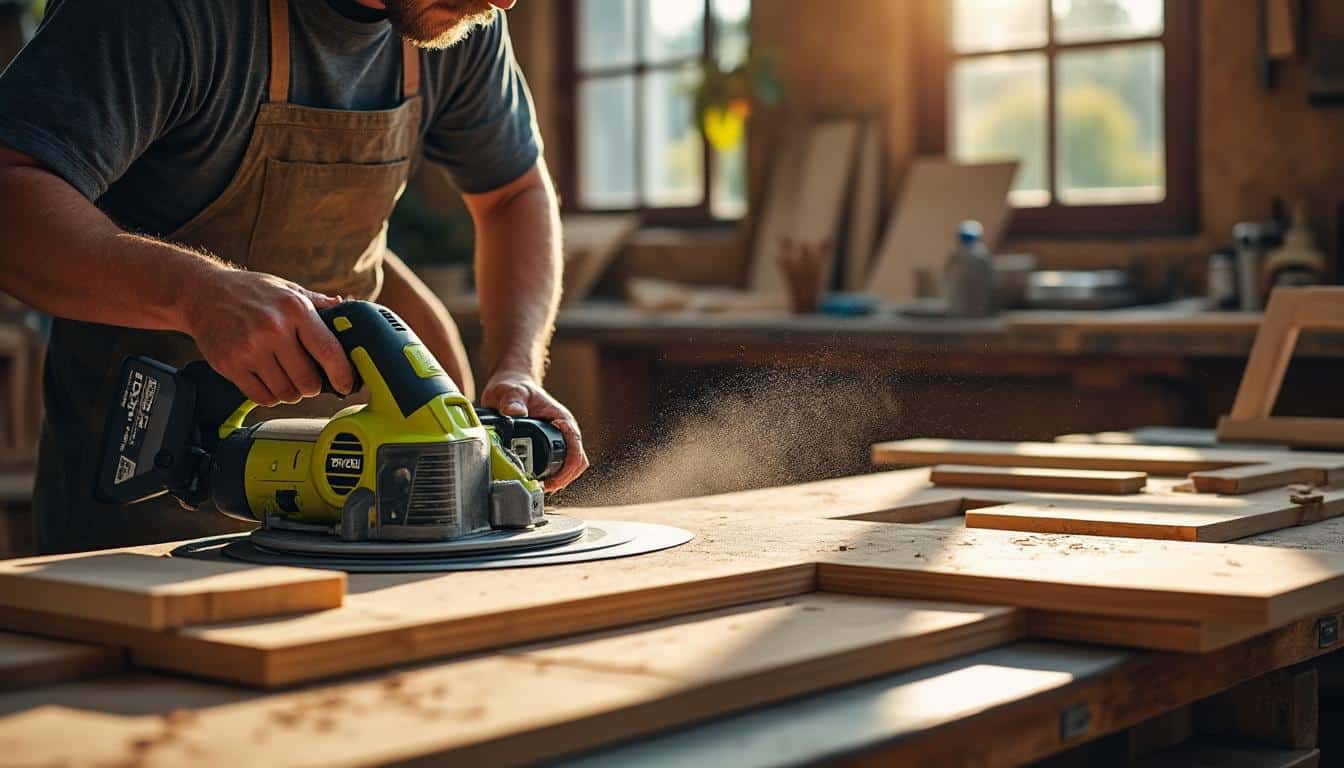 Scie circulaire sur table Ryobi : puissance et précision 2024