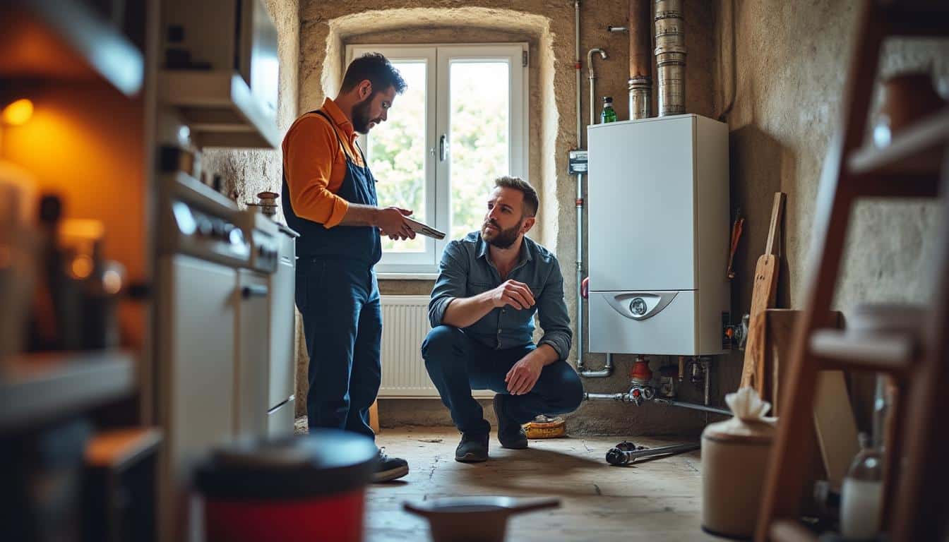 Illustration: Comprendre le fonctionnement et les caractéristiques de la chaudière au sol à gaz