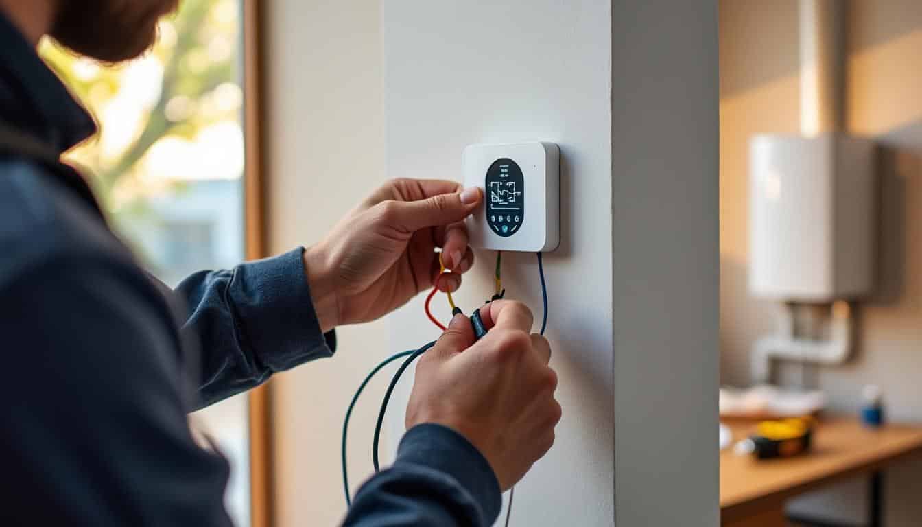 Illustration: Comprendre le rôle du thermostat dans le système de chauffage et chaudière