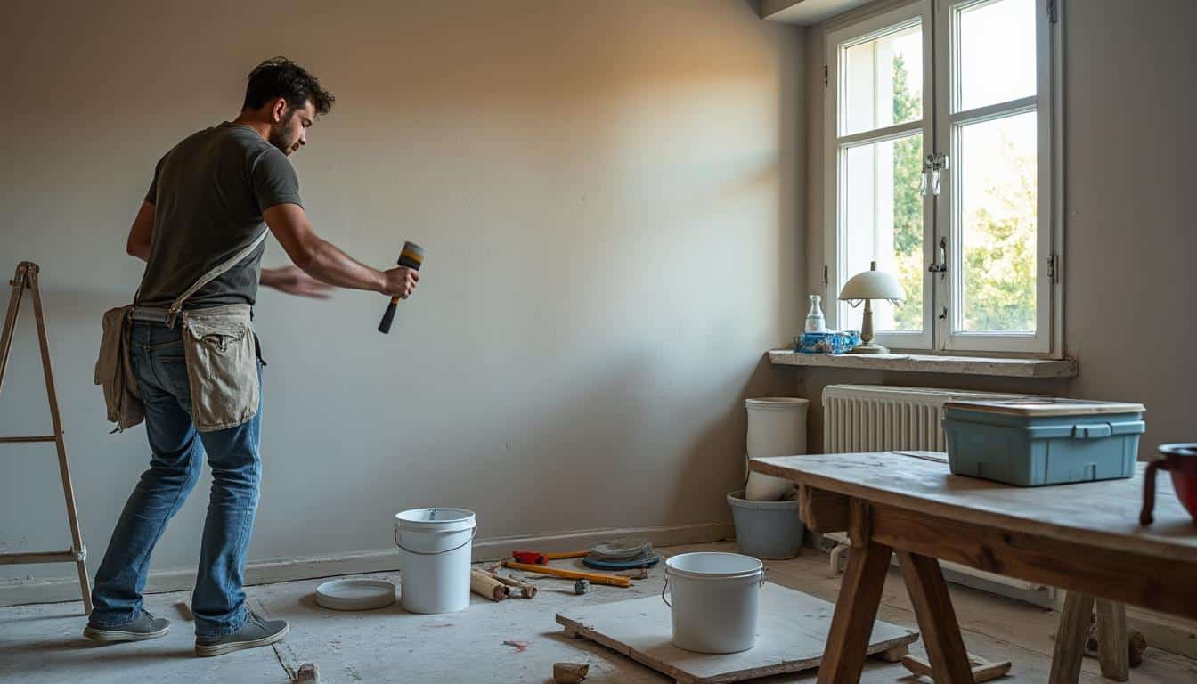 Illustration: Les techniques et matériaux indispensables pour une peinture murale réussie