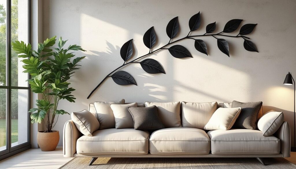 Décoration murale en métal : alliez originalité et durabilité