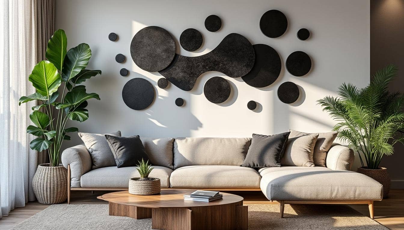 Illustration: Sublimer son intérieur avec une décoration murale en métal élégante