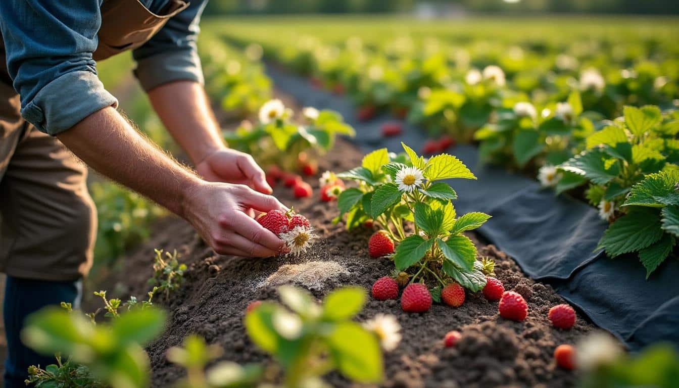Illustration: Comprendre l’importance de l’engrais pour la culture du fraisier
