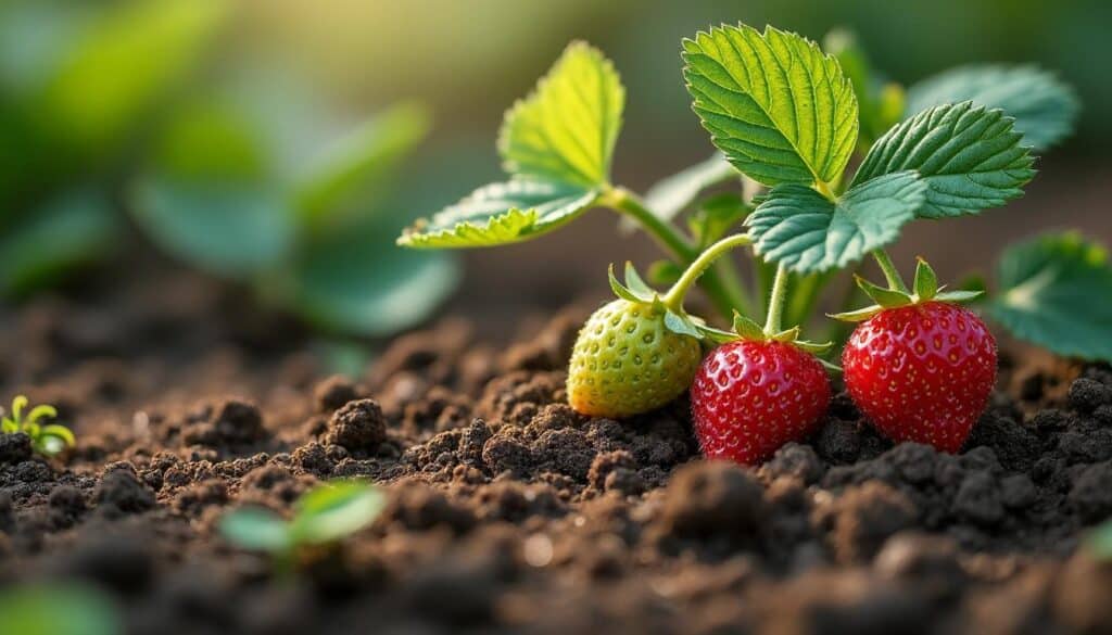 Fraisier : choisir et utiliser le bon engrais pour une belle récolte