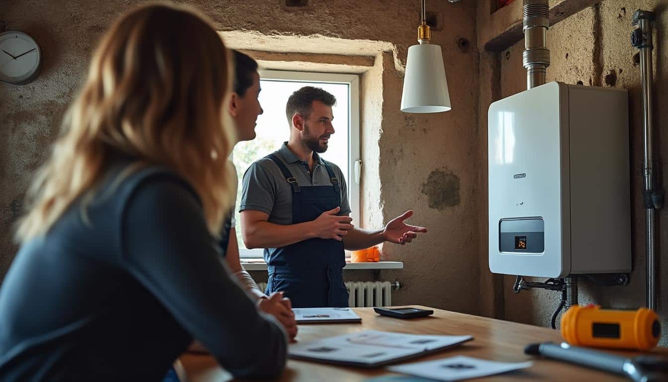 Illustration: Comprendre la chaudière à gaz à condensation : technologie et modèles actuels
