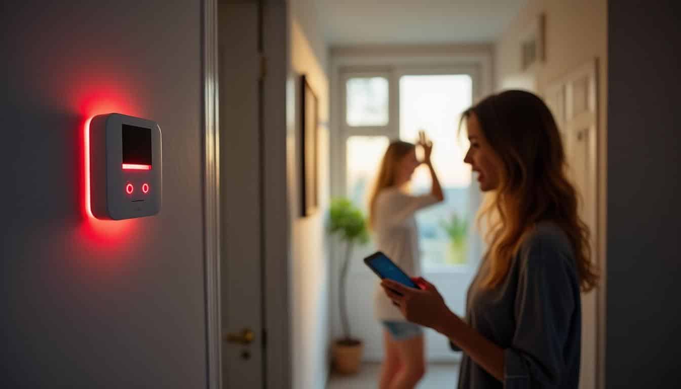 Illustration: Comment fonctionne la sonnerie de l’alarme dans une maison ?