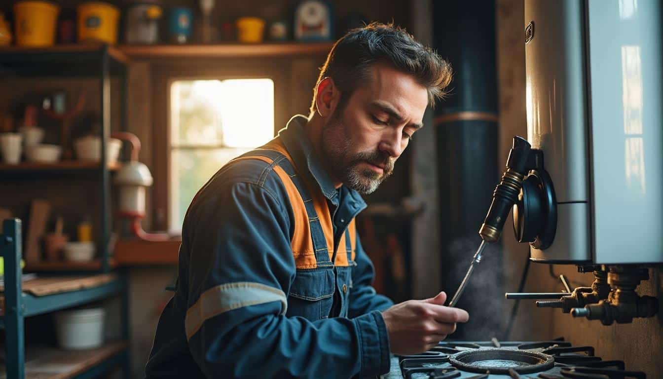 Illustration: Comprendre le rôle essentiel du tuyau d’évacuation pour chaudières à gaz