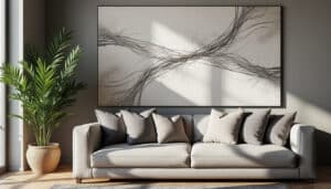 Décoration murale argentée : élégance et lumière pour votre intérieur