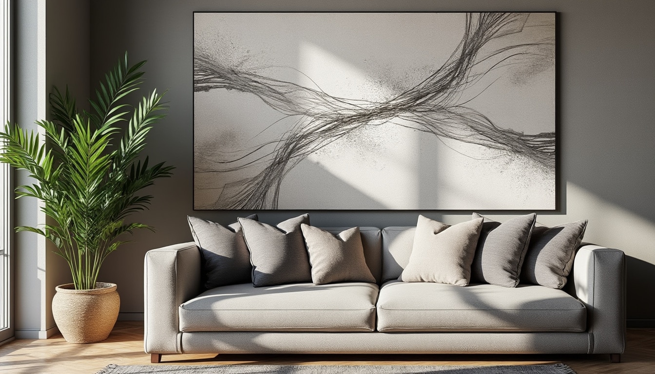 Décoration murale argentée : élégance et lumière pour votre intérieur