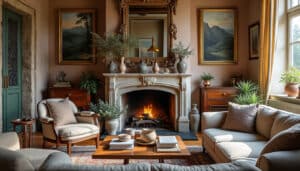 Décoration murale pour la cheminée : astuces et idées harmonieuses