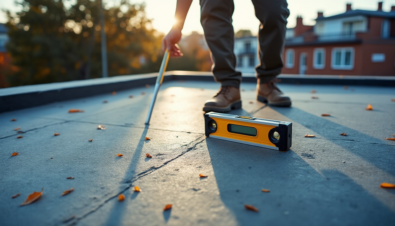 Pente de la toiture terrasse : importance et normes à respecter