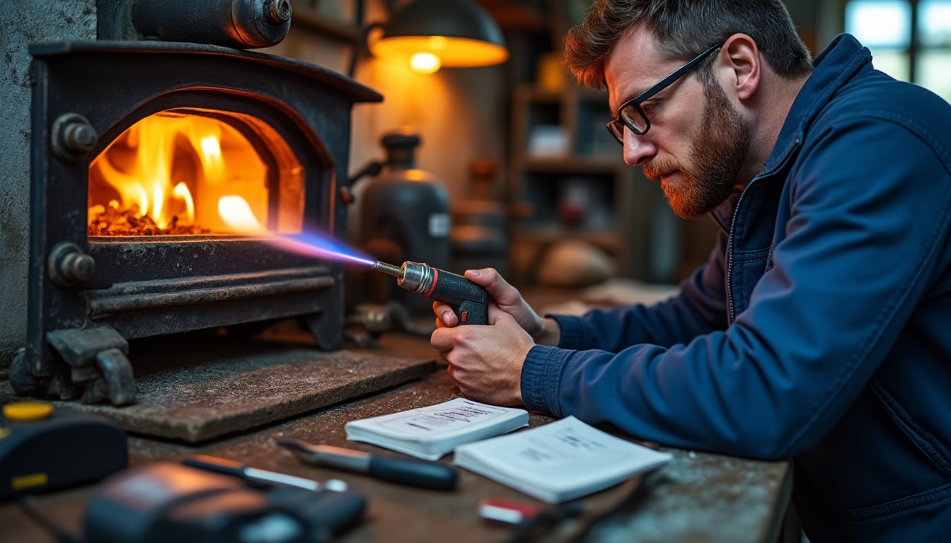 Illustration: Pourquoi la couleur de la flamme révèle-t-elle l’état de combustion du brûleur fioul ?