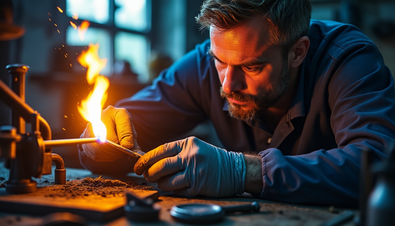 Réglage de la couleur de la flamme du brûleur fioul : guide pratique