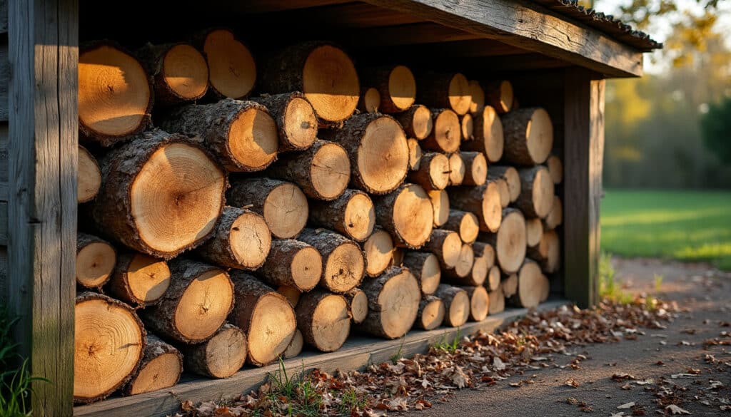 Temps de séchage du bois de chauffage en acacia : guide complet