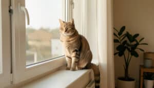 Comment sécuriser une fenêtre pour son chat