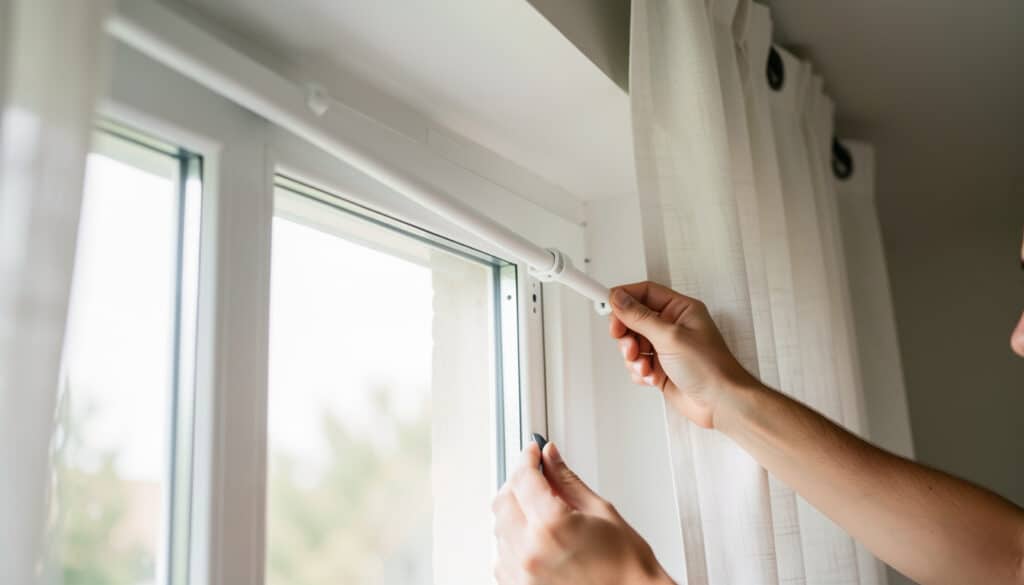 Tringle sans perçage pour fenêtre en PVC : comment choisir