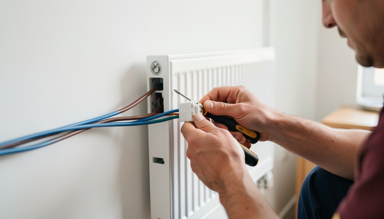 Brancher un radiateur électrique à 2 fils sans erreur